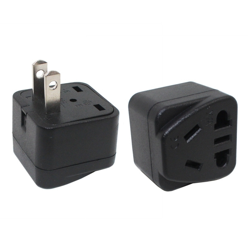US 2-หมุดแบน Type A Travel Adpter, US/AU ถึงฟิลิปปินส์ญี่ปุ่นไต้หวันหลาย Conve