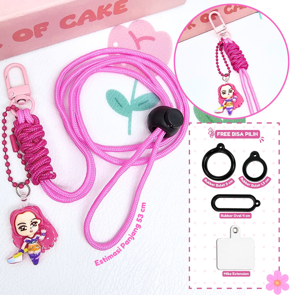 GANTUNGAN HP Phone Lanyard ID Card - GH001