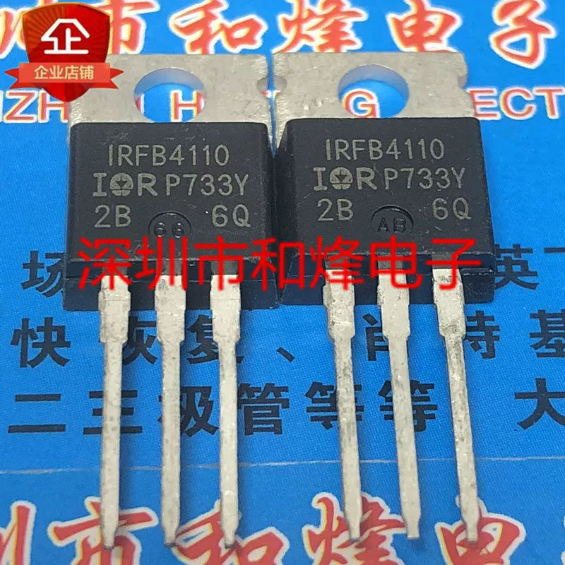 10 ชิ้นใหม่เอี่ยม IRFB4110 IRFB4110PBF TO-220 100V 180A