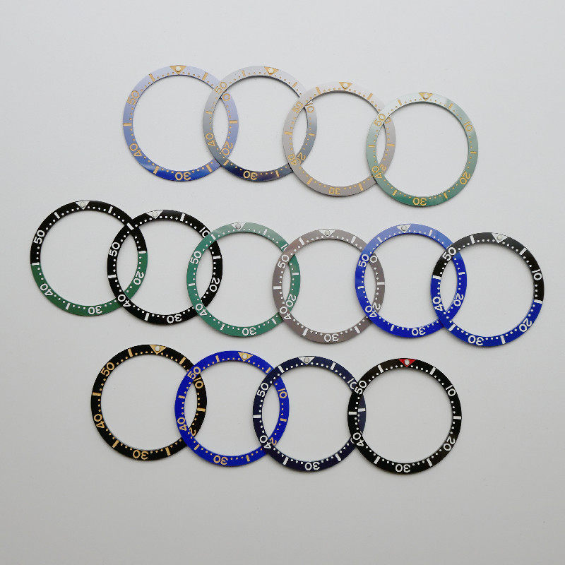Modified Mainstream ~ Modified Abalone Ceramic Bezel Diving Substitute Seiko Ceramic Ring Aluminium 