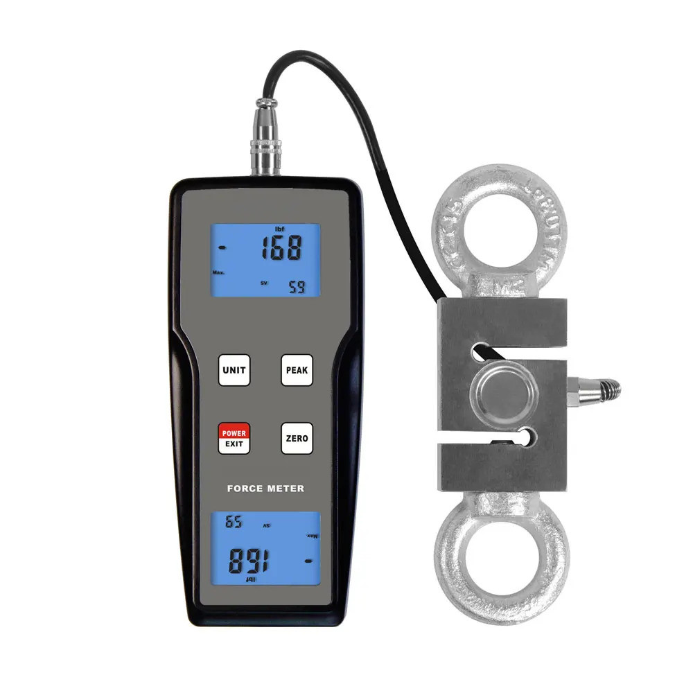 ใหม่ของแท้ FM-204-200K Digital Force Gauge ช่วงเครื่องวัดความดันและดึง +-200 Kgf
