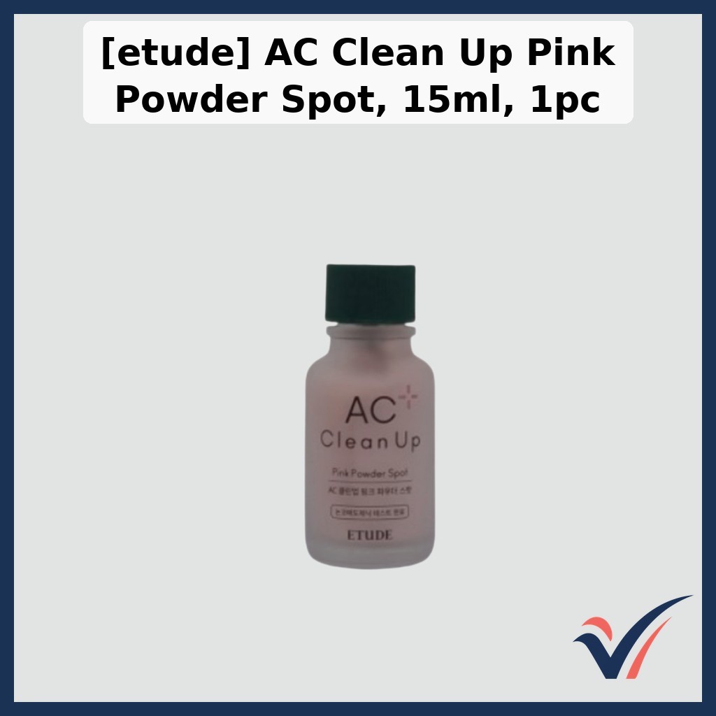 [etude] AC Clean Up Pink Powder Spot, 15ml, 1pc / Korean Acne Spot Treatment / Blemish Control โดย v