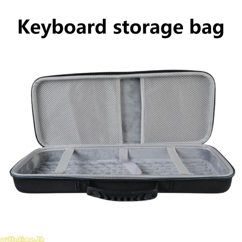 Time Soft Lined Protective Storage สําหรับ AULA S98 S99 กล่องป้องกันคีย์บอร์ด