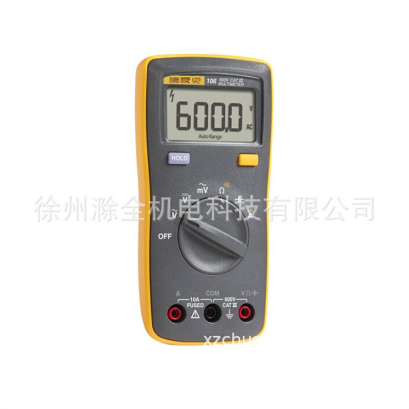 American FLUKE FLUKE FLUKE F106 มัลติมิเตอร์แบบดิจิตอลช่างไฟฟ้ามือถือ