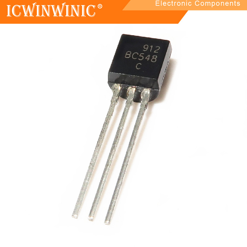 5 ชิ้น BC548C BC548 TO-92 ส่วนประกอบอิเล็กทรอนิกส์