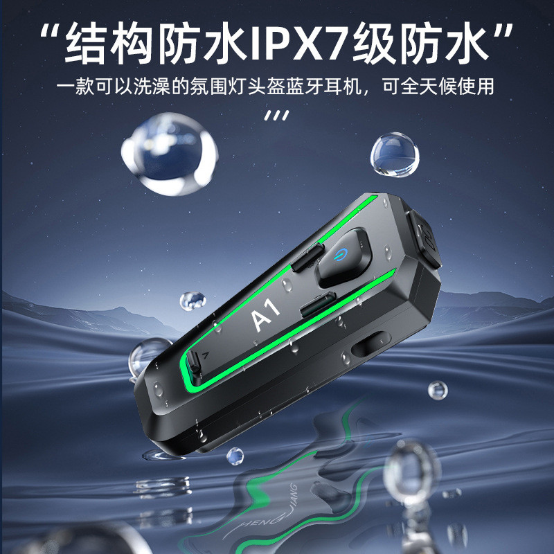 New A1Helmet Bluetooth Headset Bluetooth Wireless Helmet Headset Motorcycle helmet headset