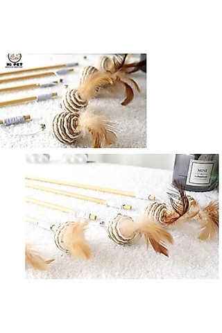 พร้อมส่งจากไทย ไม้ตกแมว ล่อแมว ของเล่น