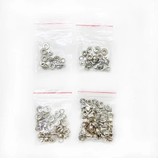 สสกรูน็อต จัดเป็นชุด ใช้ประกอบแบตเตอรี่ LiFePO4 32650 （1ห่อบรรจุ4ชุด）（1ห่อบรรจุ8ชุด）（1ห่อบรรจุ12ชุด）（1ห่อบรรจุ24ชุด）