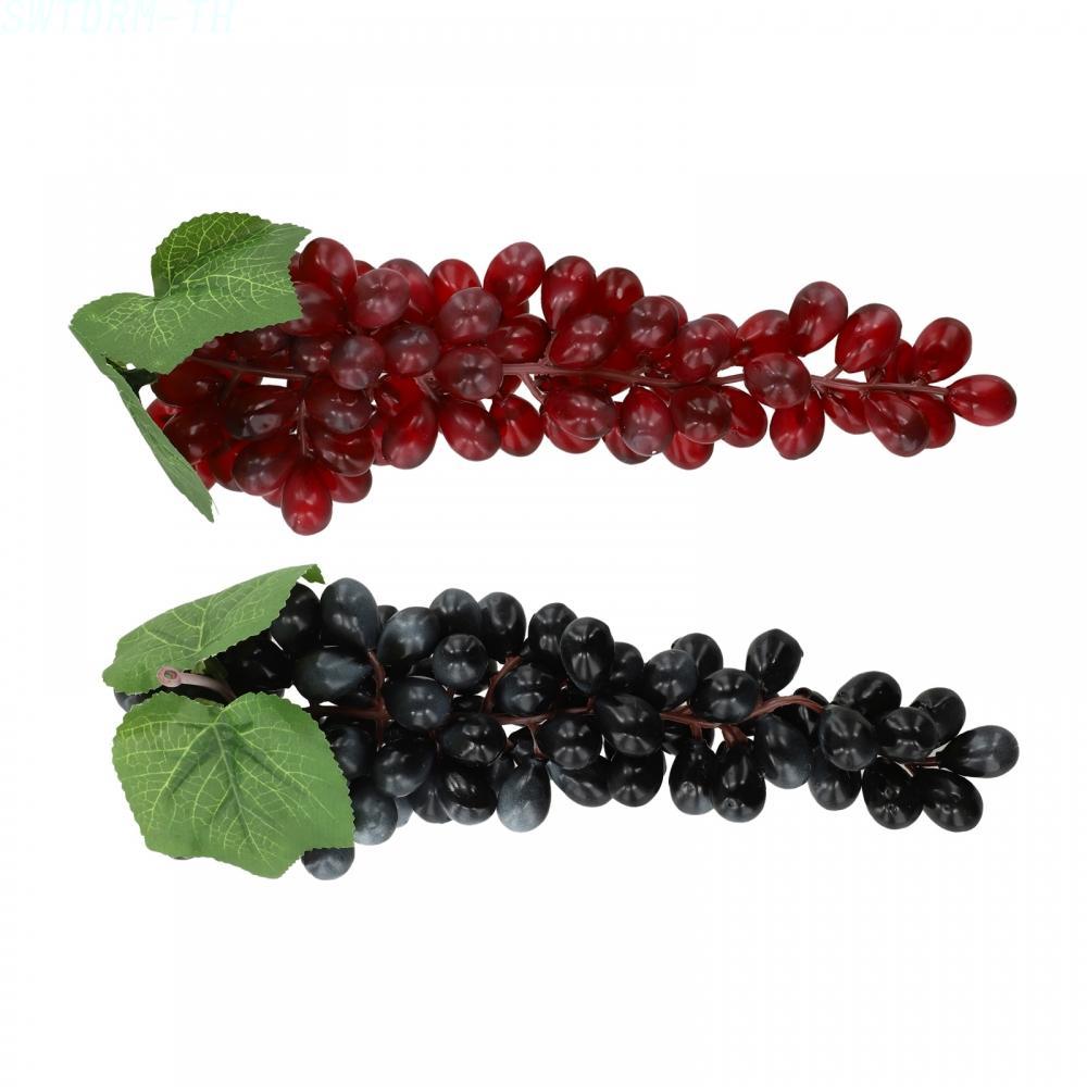 【SWTDRM】Lifelike Artificial Grape Decoration for Home Office Party Realistic Fake Fruits
