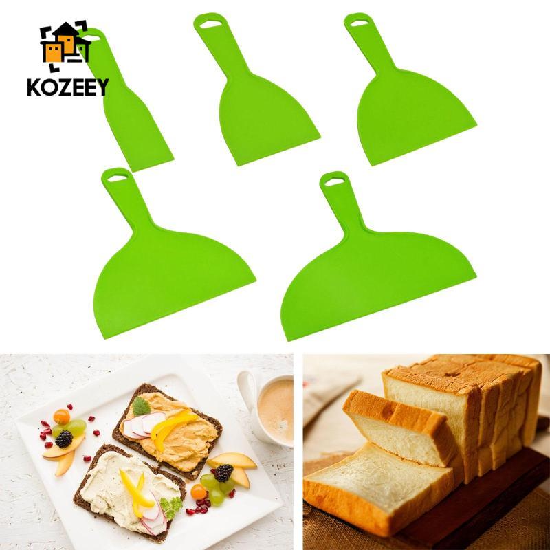 KOZEEY Putty มีดพลาสติกยืดหยุ่นสี Scrapers เครื่องมือ,Spackle เครื่องมือ Putty Scrapers สําหรับขูดเค
