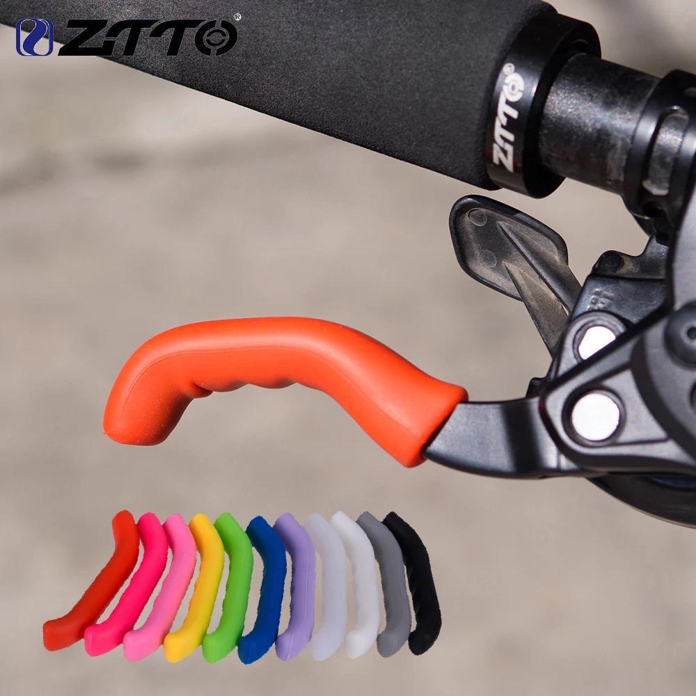 ZX ZTTO Bicycle Brake Handle Cover  Non-slip Silicone Cover Bike Brake Lever Protector Covers Remova