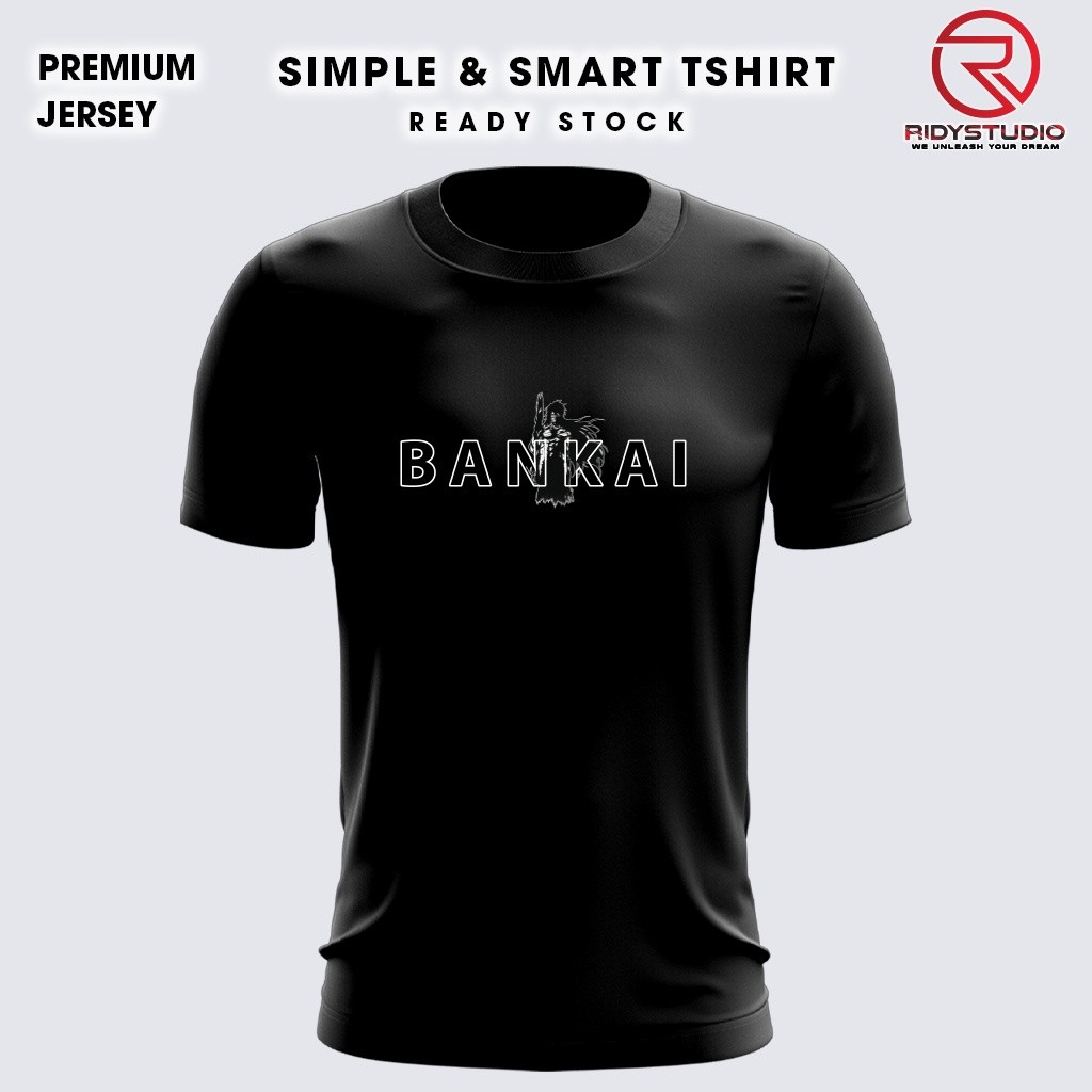 เสื้อฟอกขาว Bankai Ichigo Viral T Shirt เสื้อยืด Unisex