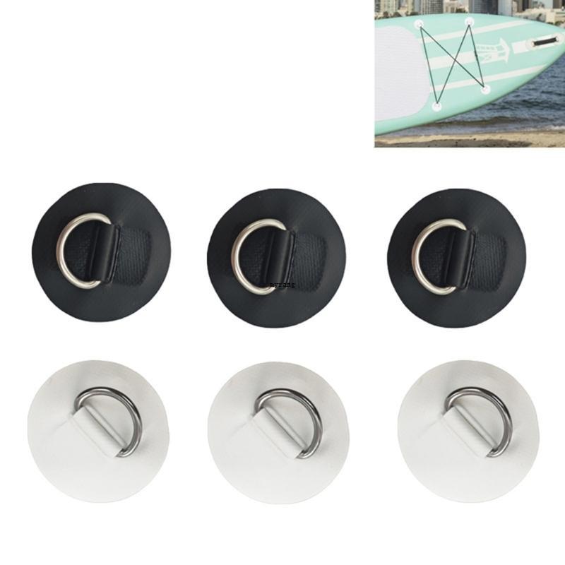 MG กระดานโต้คลื่น Dinghy เรือแพทช์ PVC พร้อมแหวน D Deck Rigging เชือกแหวนหัวเข็มขัด