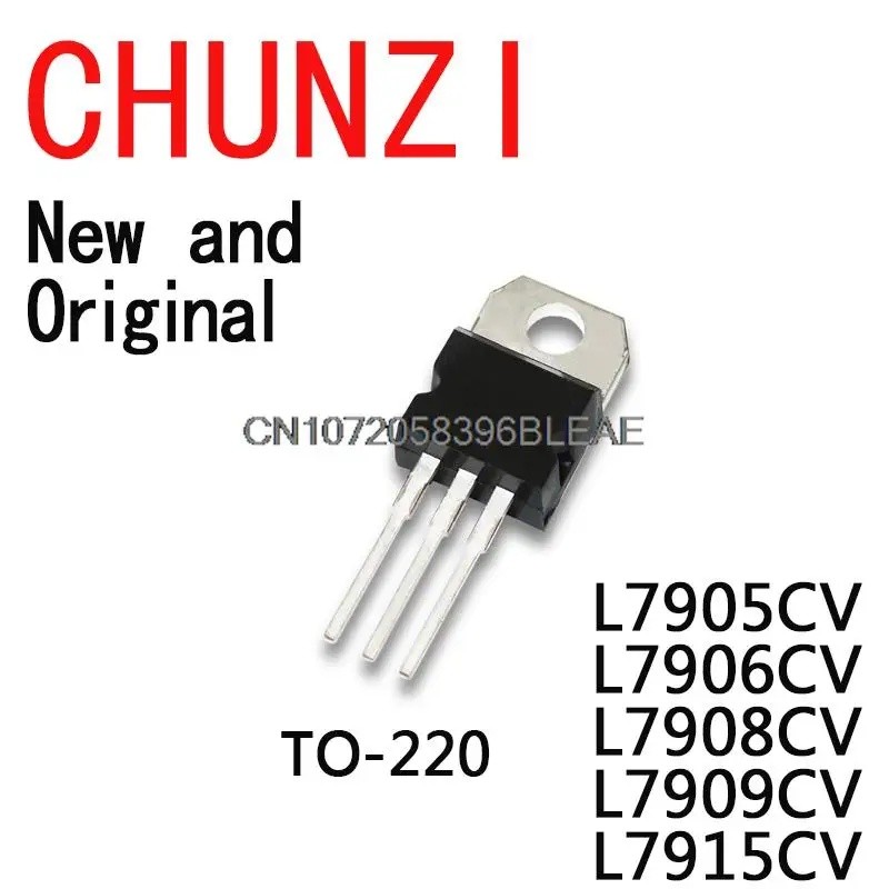 1-5PCS L7905 L7906 L7908 L7909 L7912 L7915 L7924 IRF3205 ทรานซิสเตอร์ TO-220 L7905CV L7906CV L7908CV