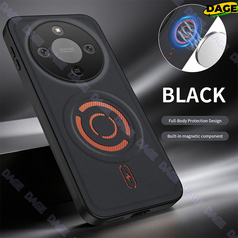 ฝาครอบแม่เหล็กสําหรับ Honor X70 สําหรับเทคโนโลยีเปลือกกันกระแทกผ้าเคสโทรศัพท์หนังพื้นผิวสําหรับ Hono