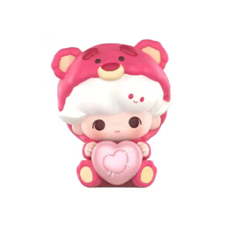 POPMART DIMOO WORLD x PIXAR Joint Series ตุ๊กตาน่ารัก Mystery Box ของขวัญตกแต่ง