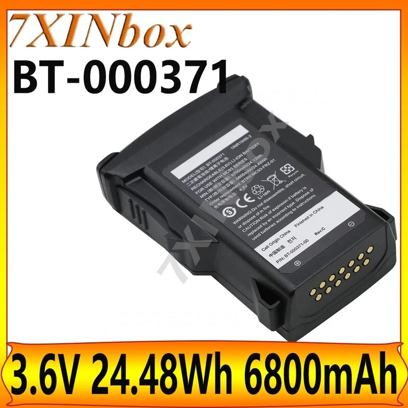 7XINbox BT-000371 3.6V 24.48Wh 6800mAh แบตเตอรี่ทดแทนสําหรับ Zebra MC93 MC930 MC9300 MC930B MC930P B