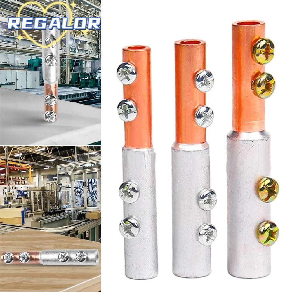 REGALOR0G 1 ชิ้นเปลี่ยนร่วม, GTL-16 GTL-25 GTL-35 Docking Terminal ทองแดง-อลูมิเนียมเปลี่ยนหลอด, Splice Sleeve สําหรับอาคารสูงสายเชื่อมต่อสายเคเบิล