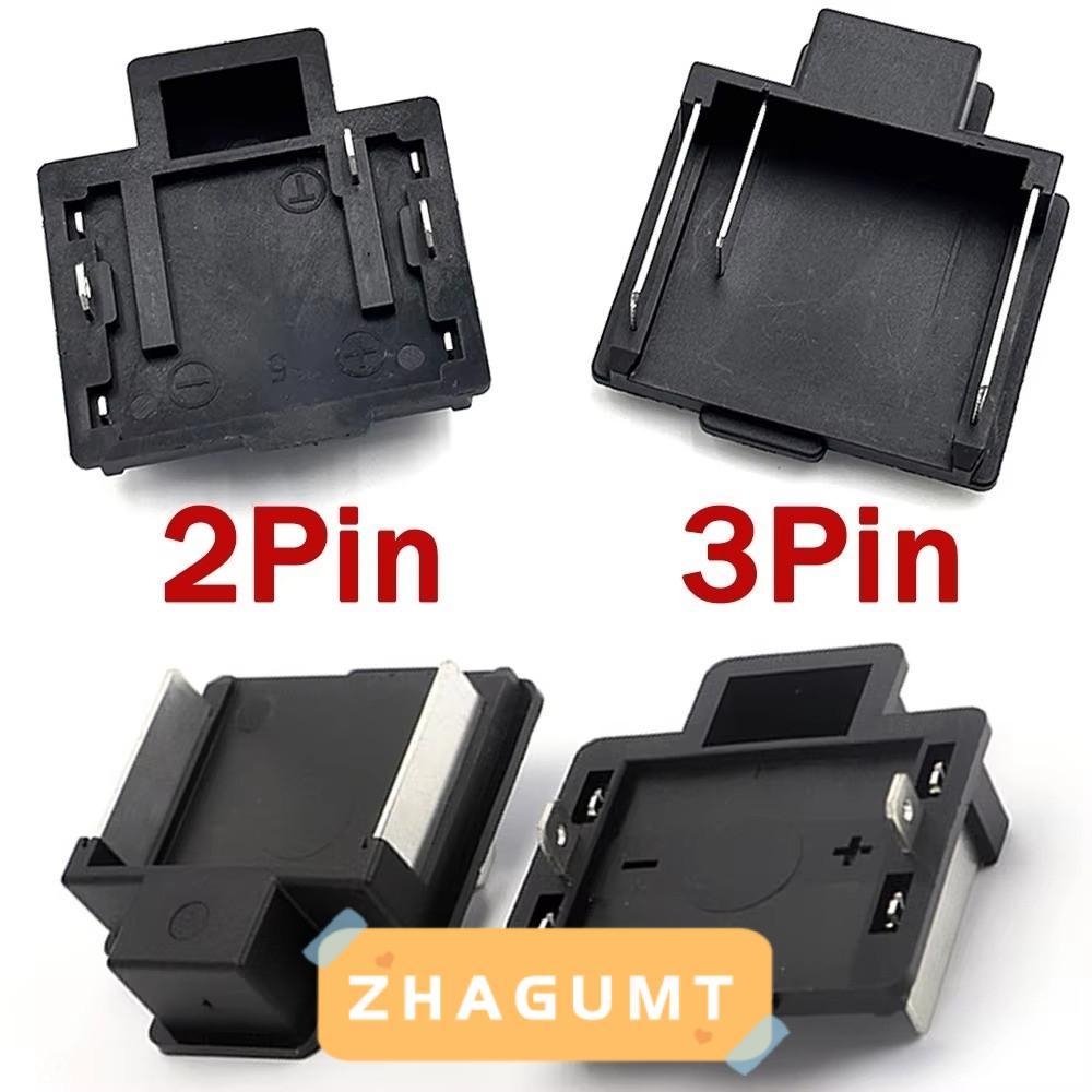 ZHAGUMT366KB Terminal Block, Multifunctional 2/3Pin Battery Connector, ของขวัญเครื่องมือไฟฟ้าอุปกรณ์เสริมแบตเตอรี่คลิป Connector Converter โลหะสําหรับ Makita 21V