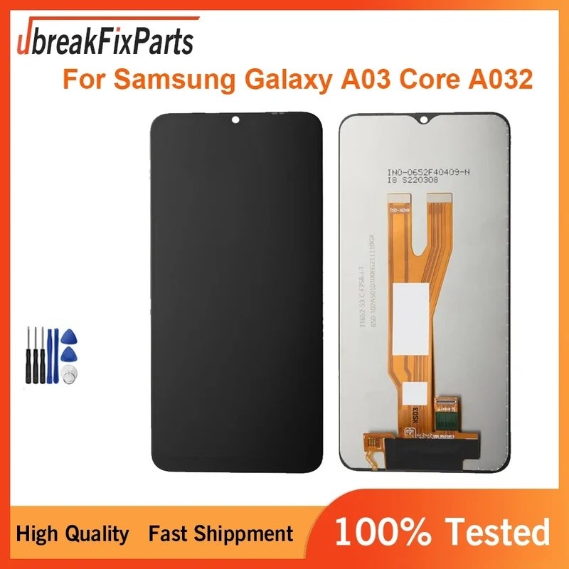 สําหรับ Samsung Galaxy A03 Core A032 A032F SM-A032F/DS จอแสดงผล LCD Touch Screen Digitizer Assembly