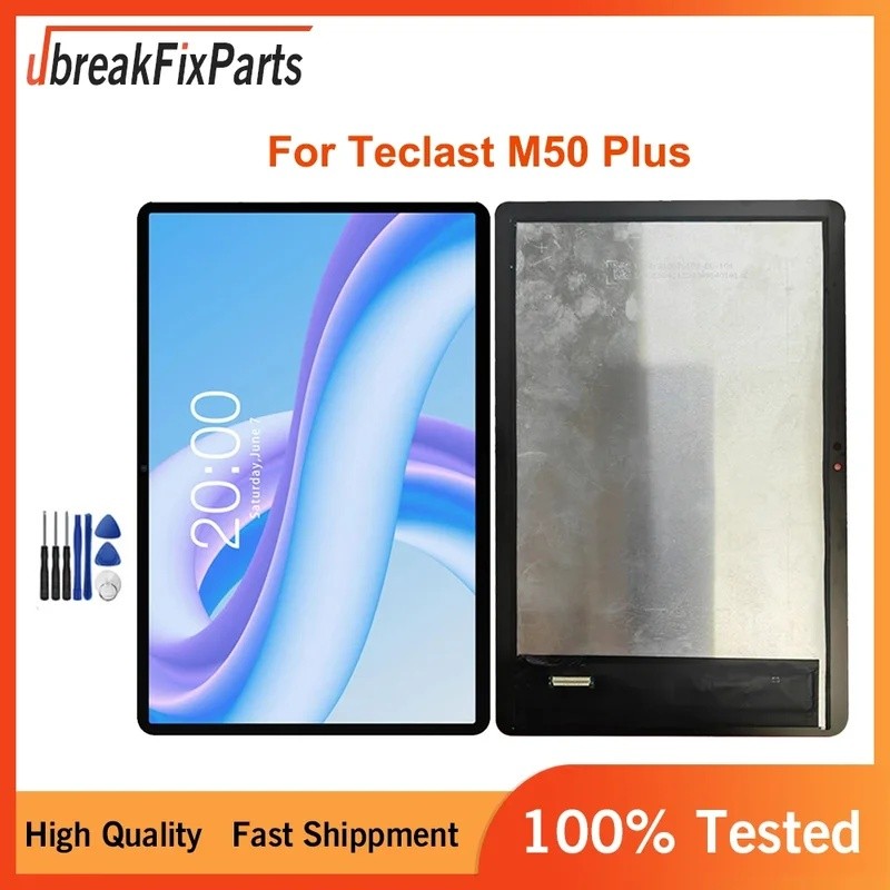 จอแสดงผล LCD ใหม่สําหรับ 10.1 " นิ้วแท็บเล็ต Teclast M50 Plus Touch screen Digitizer Glass Sensor สํ