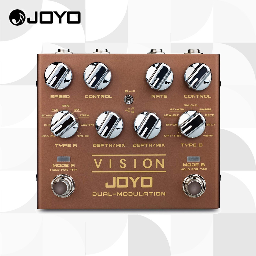 JOYO R-09 Vision Dual Modulation Guitar Effects Pedal เอฟเฟกต์กีตาร์【ส่งตรงจากญี่ปุ่น】