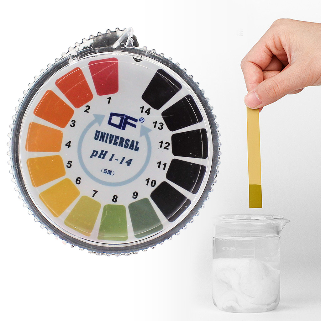 Llittlesunla1roll PH 1-14 Litmus Paper PH Tester Papers Universal Indicator Paper Test ห้องปฏิบัติกา