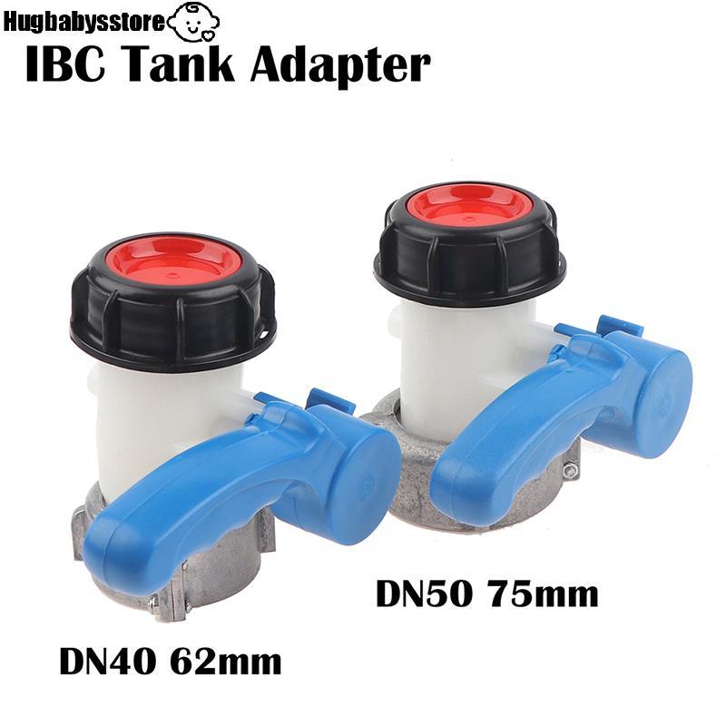 [Hugbabys-t] IBC Tank 1000L DN50 75Mm ลิตร 62Mm เพื่อส่งออกสวิตช์วาล์วผีเสื้อ 2 นิ้วชาย