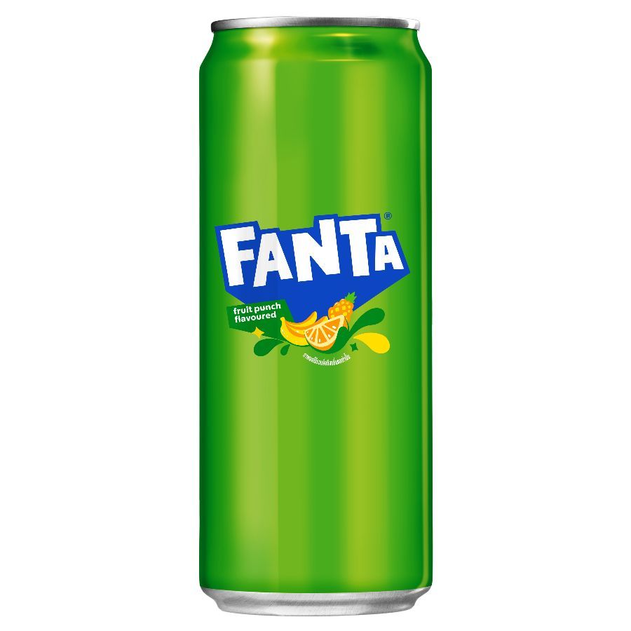 แฟนต้า น้ำอัดลมครีมโซดา Fanta Cream Soda 325ml.