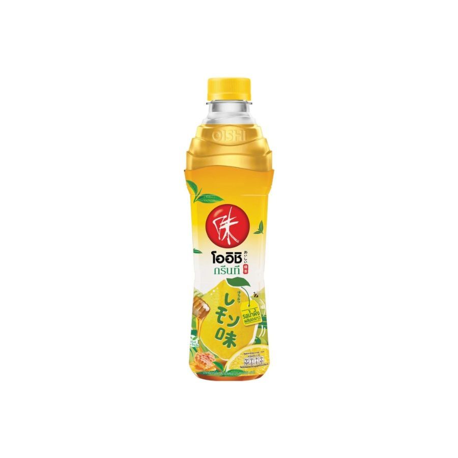 โออิชิ ชาเขียวรสน้ำผึ้งมะนาว Oishi Green Tea Honey Lemon 500ml.