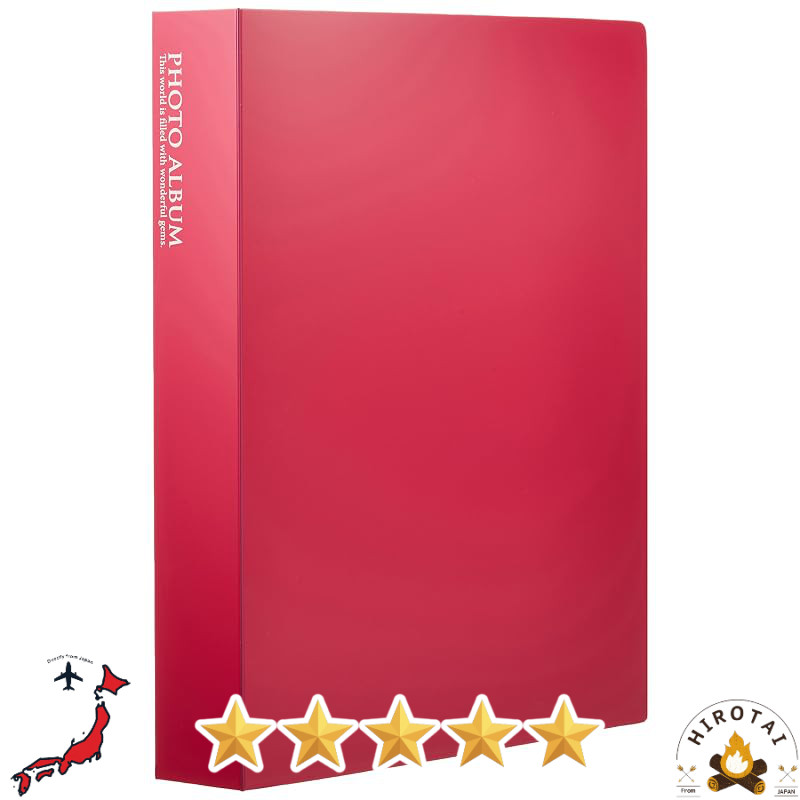 Photo Album SEKISEI Pink Pocket for L-Size Prints KP-160