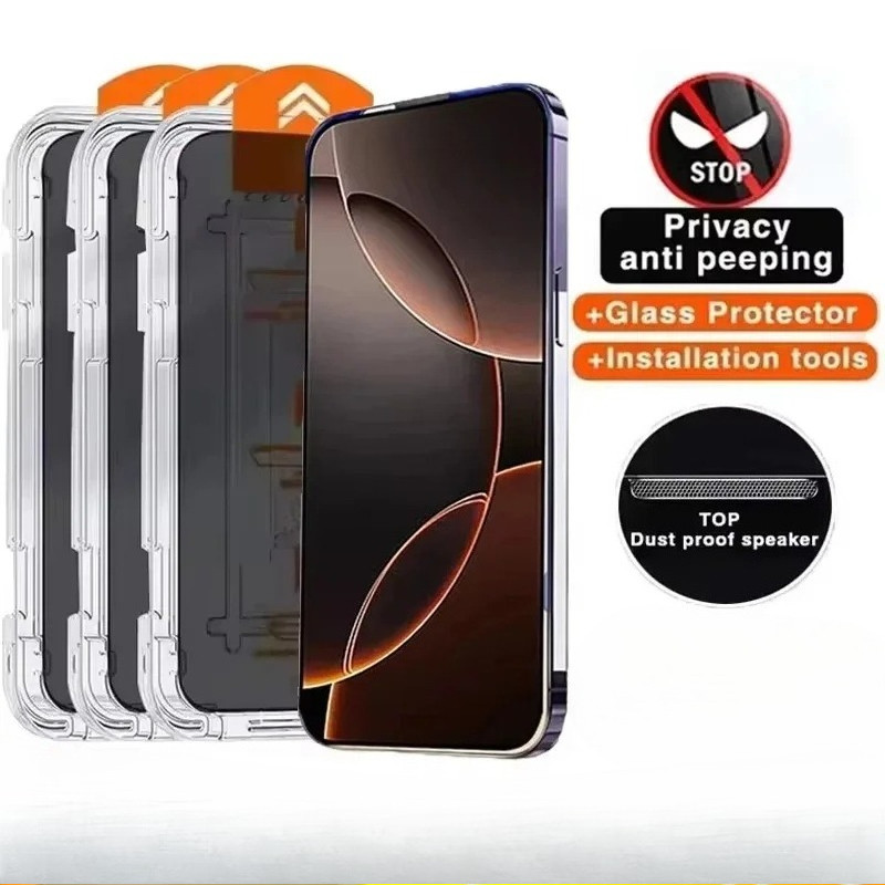 1-3PCS Anti-Spy Glass ความเป็นส่วนตัวป้องกันหน้าจอสําหรับ Xiaomi Poco M7 M6 M5S M5 M4 M3 M2 Reloaded