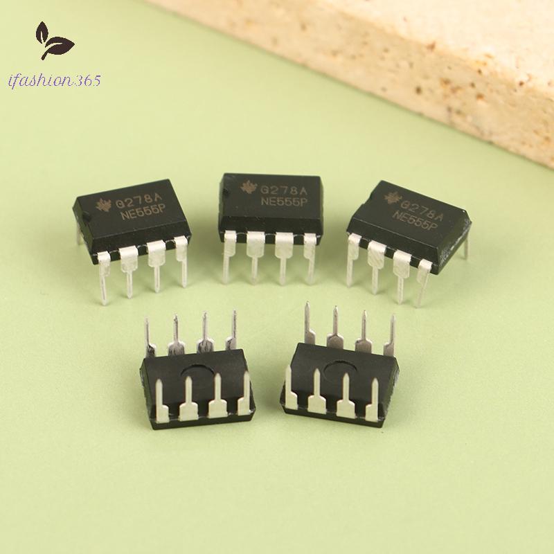 [LF] 20 ชิ้น NE555 NE555P Integrated IC Direct Plug DIP-8P Base Circuit Chip Electronicponents VN