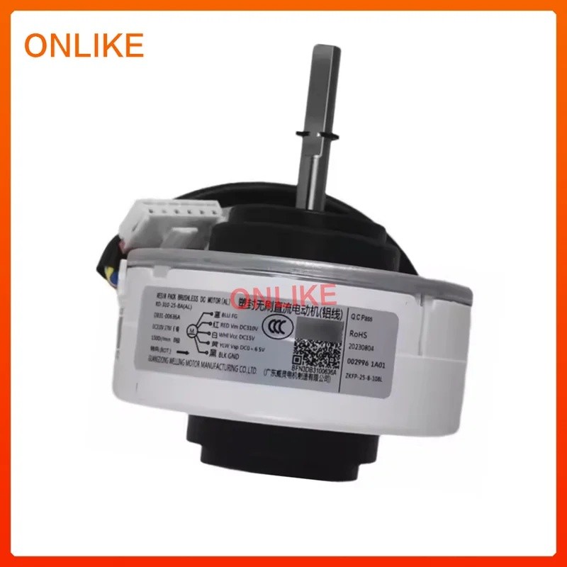 ใหม่ DC พัดลมมอเตอร์ DB31-00636A เครื่องปรับอากาศ RD-310-25-8A(AL) DC310V 27W 1500r/min ชิ้นส่วนเครื
