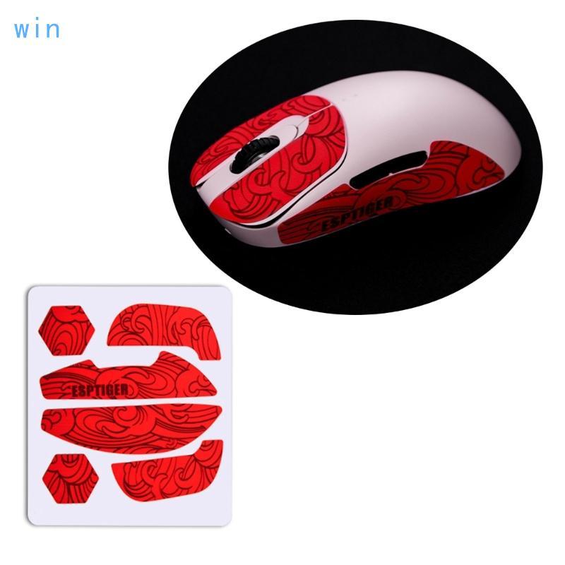 Win Esports Tiger Mouse สติ๊กเกอร์แผ่นกันเหงื่อสําหรับ VAXEE NP-01S NP-01 เมาส์