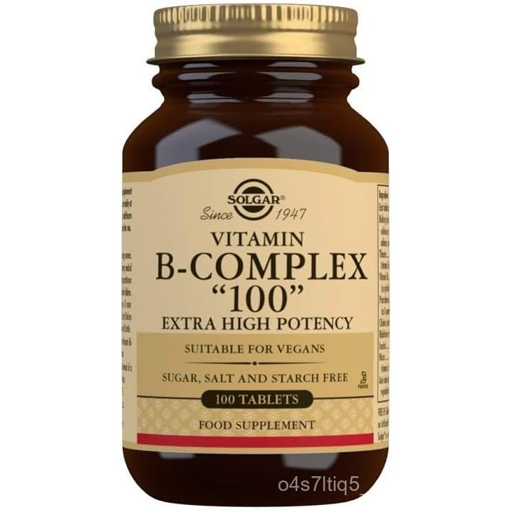 B-Complex "100" Solgar 100 Tabs