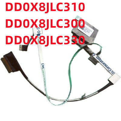 สาย LCD หน้าจอ DisplayPort สายเคเบิลสําหรับ HP 440 445R G6 HSN-Q15C 17C DD0X8JLC300