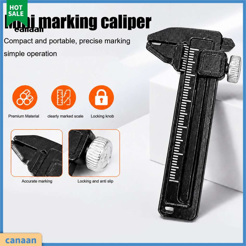 คานัน|  Precision Vernier Caliper Vernier Caliper ไม้บรรทัดกันสนิม Vernier Caliper เครื่องมือวัดโลหะ