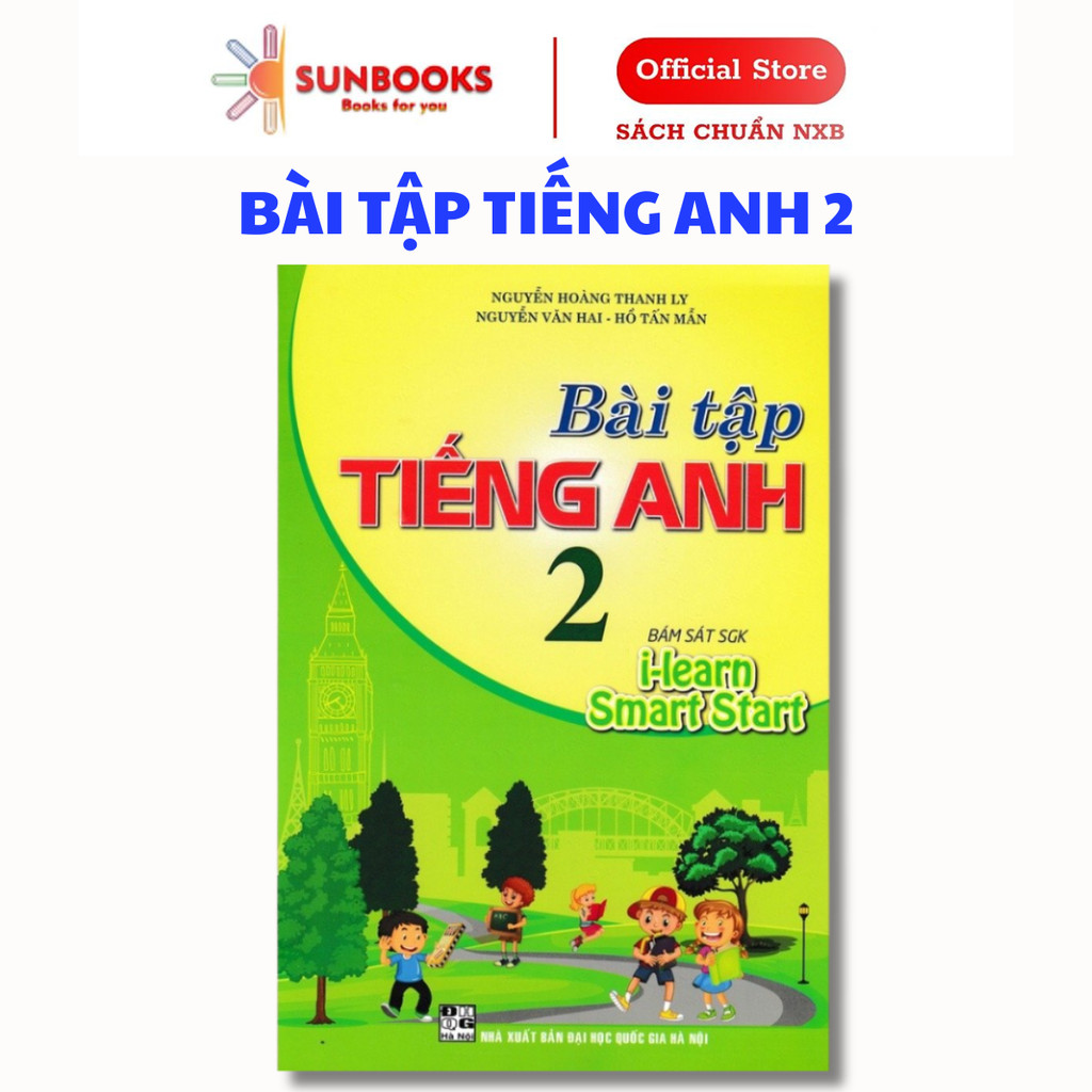 หนังสือ - แบบฝึกหัดภาษาอังกฤษชั้นประถมศึกษาปีที่ 2 (ติดตามตําราเริ่มต้นอัจฉริยะ i-learn)