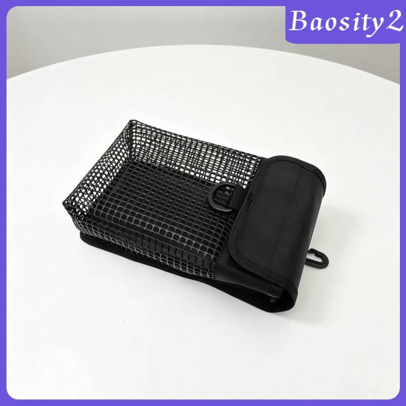 [Baosity2] Diving Smb Pouch Multi Use Net Storage Bag Underwater Organizer Mesh Carrier for Free Div