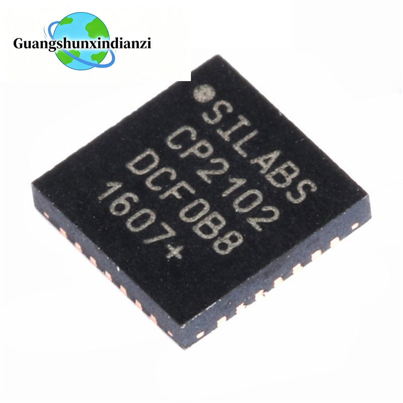 5 ชิ้น/ล็อต CP2102-GMR CP2102 QFN-28 ในสต็อก IC