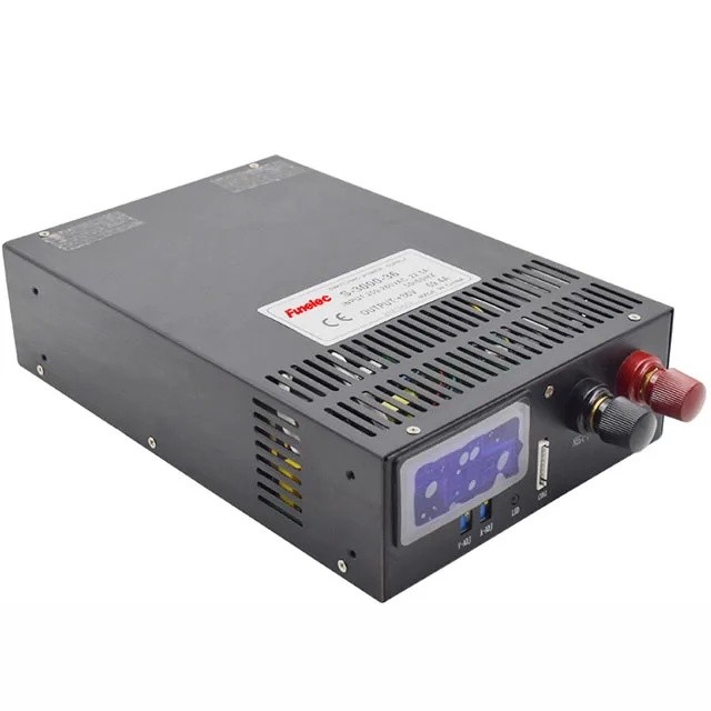 B7HJ High-power Switching Power Supply 3000W DC ปรับดิจิตอลจอแสดงผล S-3000-48V 62A แรงดันไฟฟ้าสามารถ