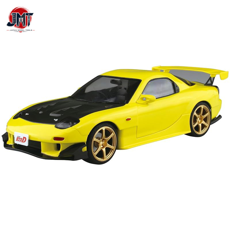 Aoshima Bunka Kyozai Co., Ltd. Initial D No. 8 Takahashi Keisuke FD3S RX-7 Project D Version 1/24 Sc