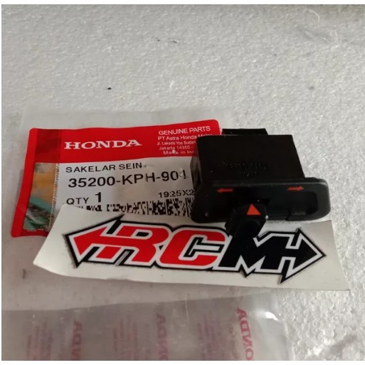 TOMBOL SWITCH BUTTON SWITCH TURN SIGNAL SEN RITING KARISMA SUPRA X 125 VARIO BEAT REVO BLADE ORIGINA