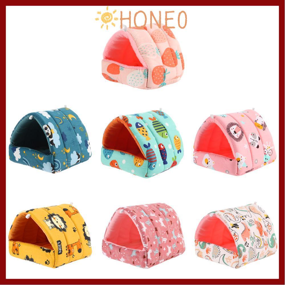 HONE Hamster House Soft Mini Cage Winter Rabbit Squirrel Warm Mat