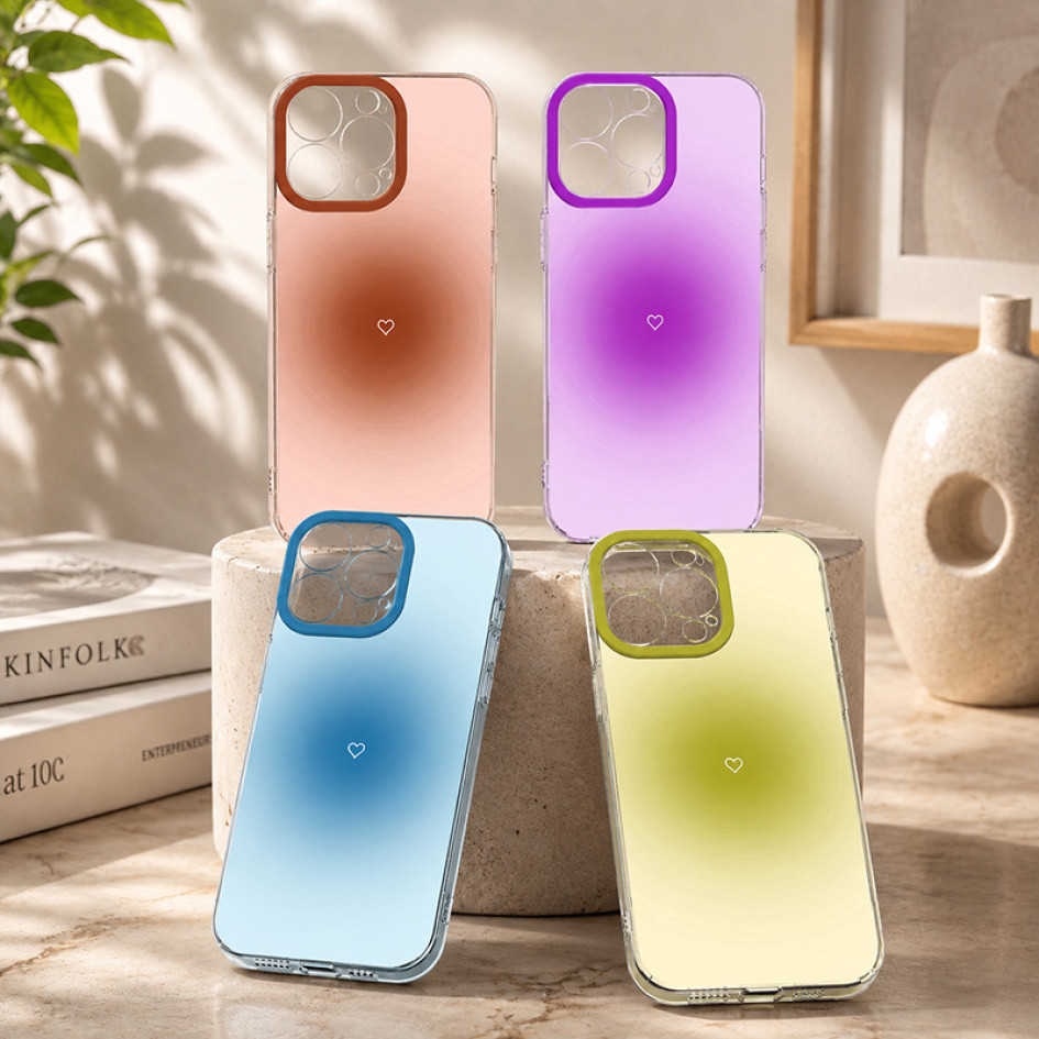 HP Clear Color Blur Love เคสโทรศัพท์สําหรับ ITEL CITY 200 100 - A100C - VISION 1 PLUS - VISION 1 PRO