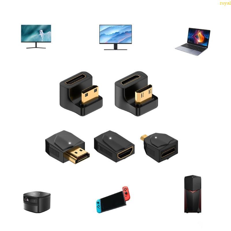 (ส่วนลดสูง)oyalking.th Quality Mini Hdtvd Adapter for TV Monitor and Projector Support 8K
