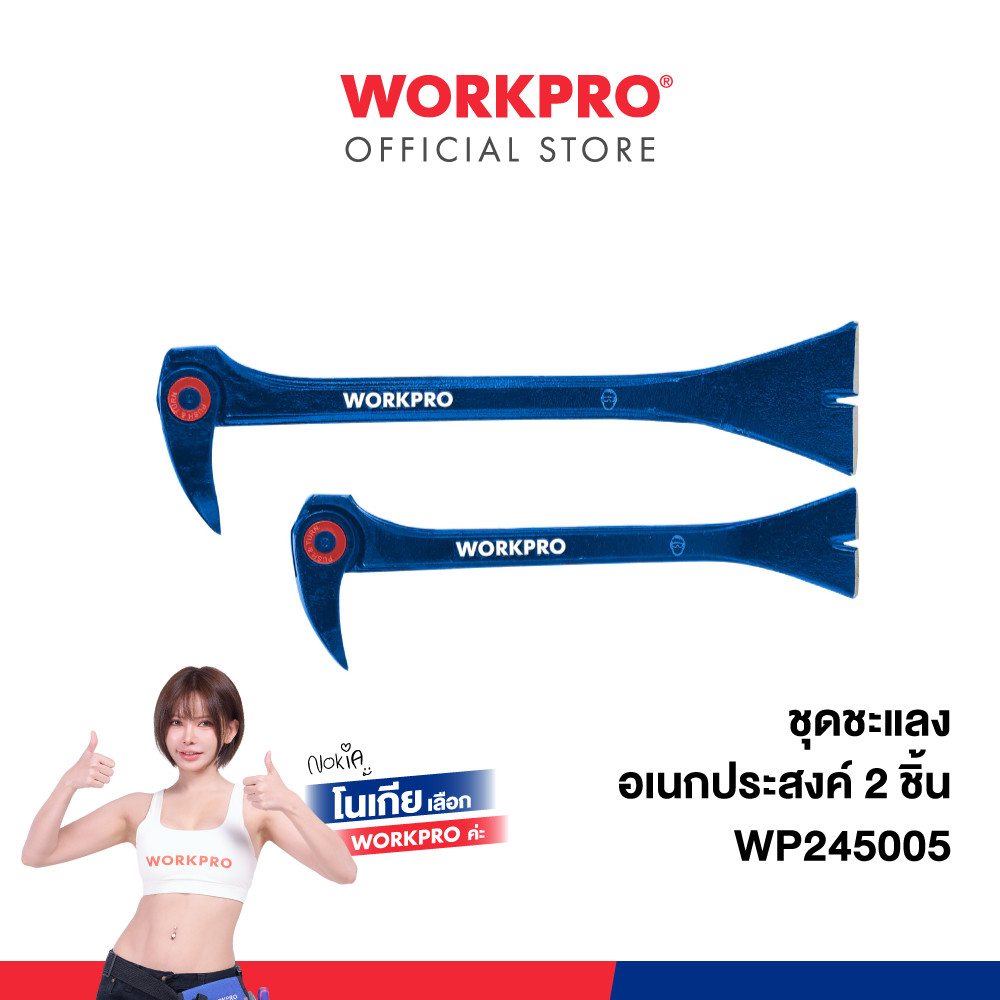 WORKPRO ชุดชะแลงอเนกประสงค์ 2 ชิ้น รุ่น WP245005