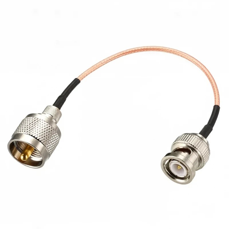 BNC ชายปลั๊ก UHF PL259 RF Pigtail สาย RG316 15 ซม. สําหรับเราเตอร์ไร้สายใหม่