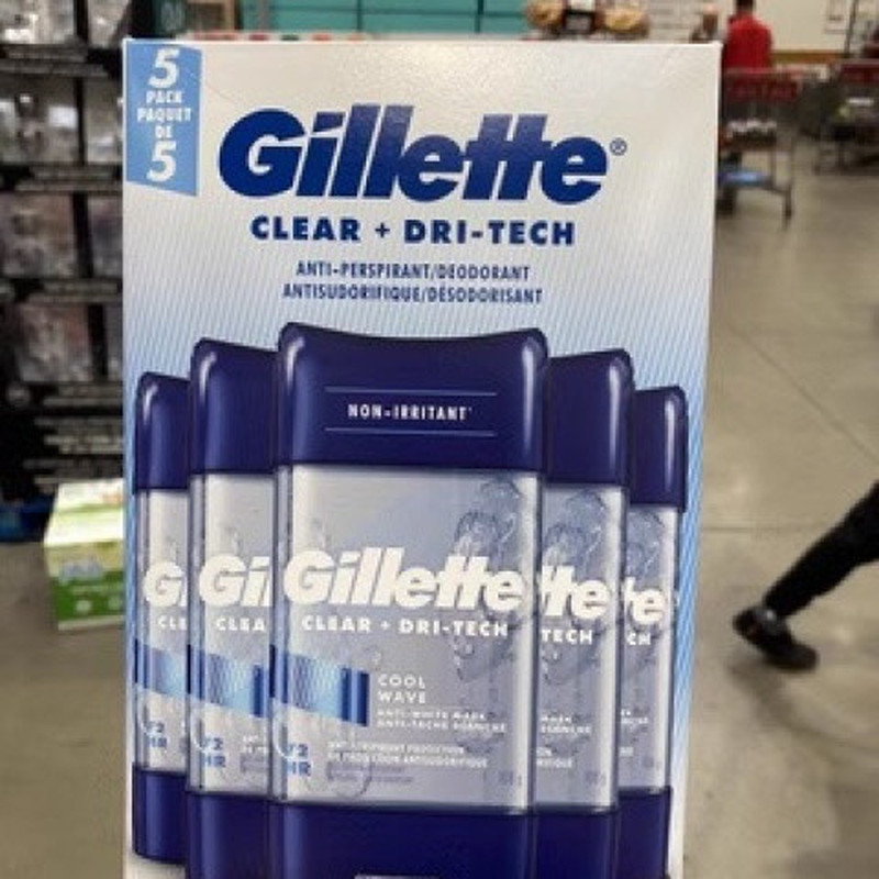 Gillette/Gillette Mens Antiperspirant Deodorant Balm Antiperspirant Lotion Quick-Drying Gel 108g8.7.